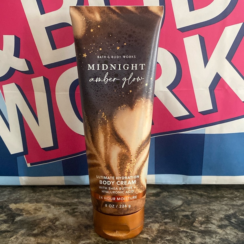 Bath & Body Works Midnight  Amber Glow body cream